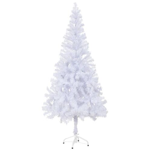 Kunstigt juletræ med LED-lys og fod 180 cm 620 grene