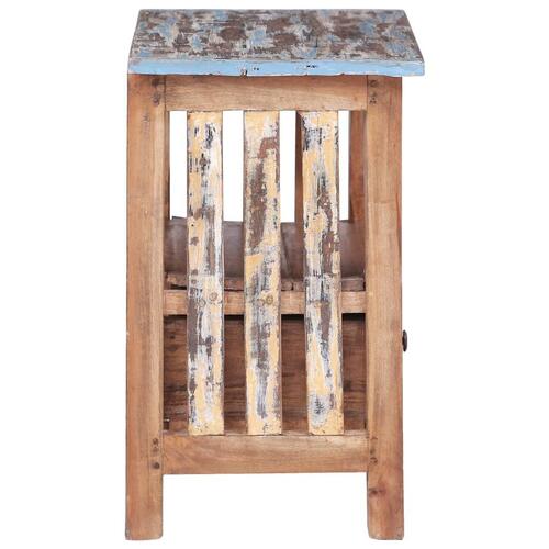 Sengebord 41x30x50 cm massivt mahognitræ