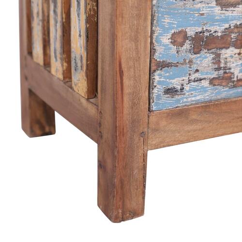 Sengebord 41x30x50 cm massivt mahognitræ