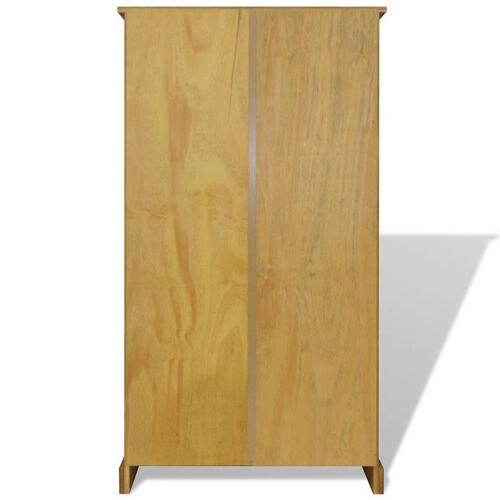 Reol fire hylder Corona-serien mexicansk fyrretræ 80x29x150 cm