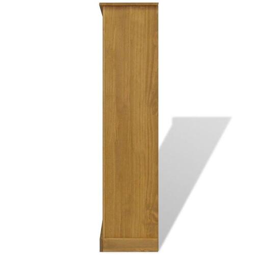 Reol fire hylder Corona-serien mexicansk fyrretræ 80x29x150 cm