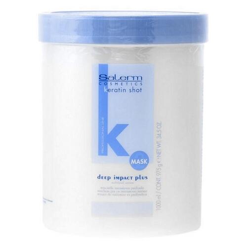 Nærende hårmaske Keratin Shot Salerm 1000 ml