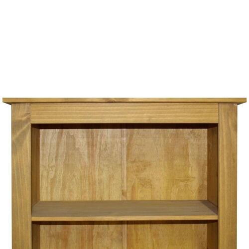 Reol fem hylder Corona-serien mexicansk fyrretræ 80x40x170 cm