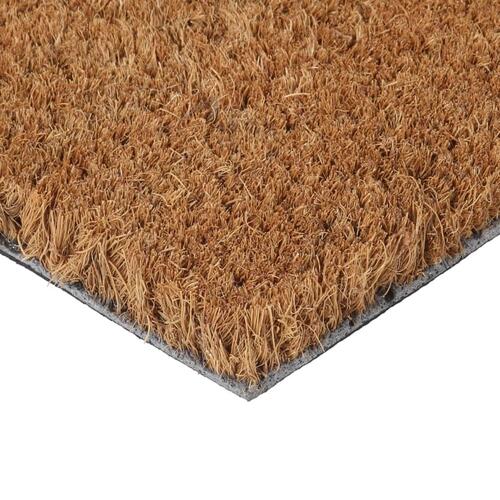 Dørmåtte 45x75 cm tuftet coir naturfarvet