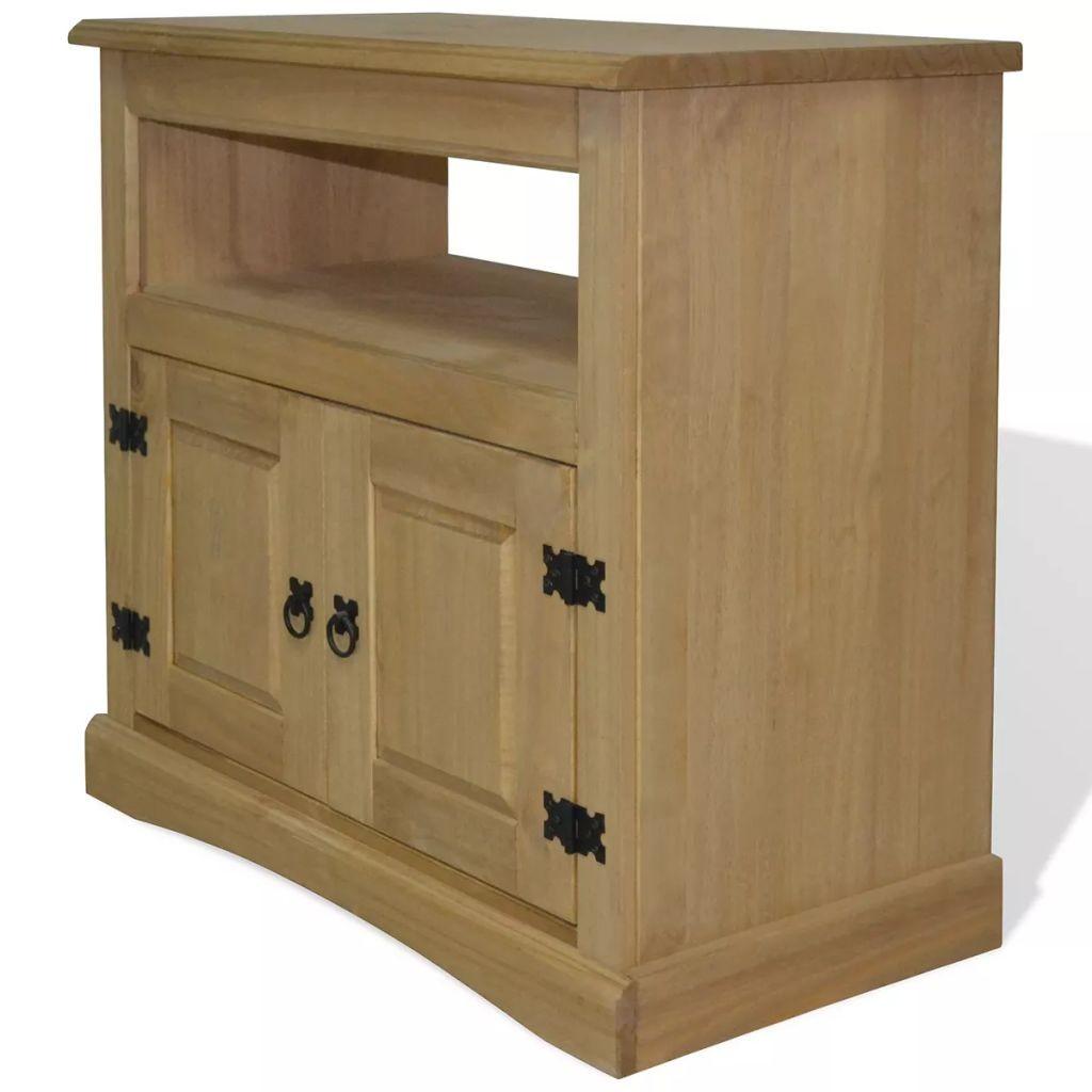 Tv-møbel Corona-serien 80x43x78 cm mexicansk fyrretræ