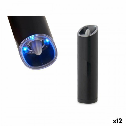 Kinvara elektrisk peber- og saltkværn - sort, LED-lys, keramisk kværn, 5,2 × 20,3 cm (12 stk.)