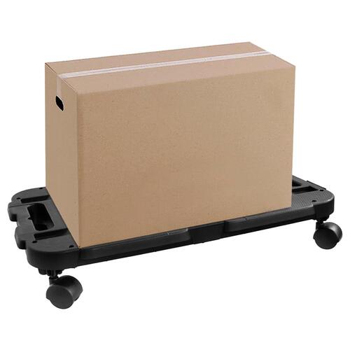 Møbelhund 200 kg polypropylen sort