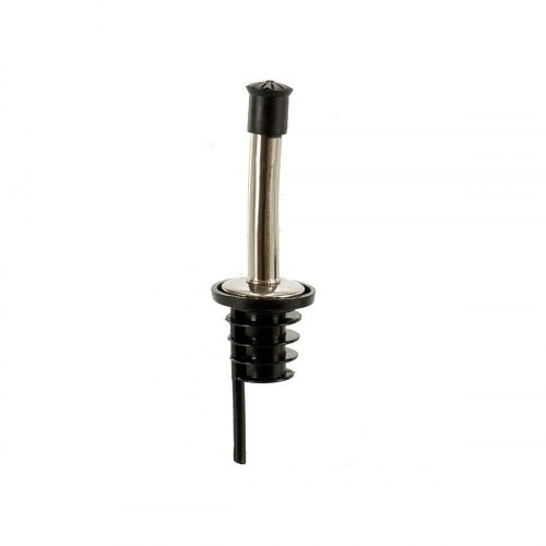 Skænkepropper Kinvara - sæt med 12 stk., sort/grå, 9 × 2,5 × 18,5 cm