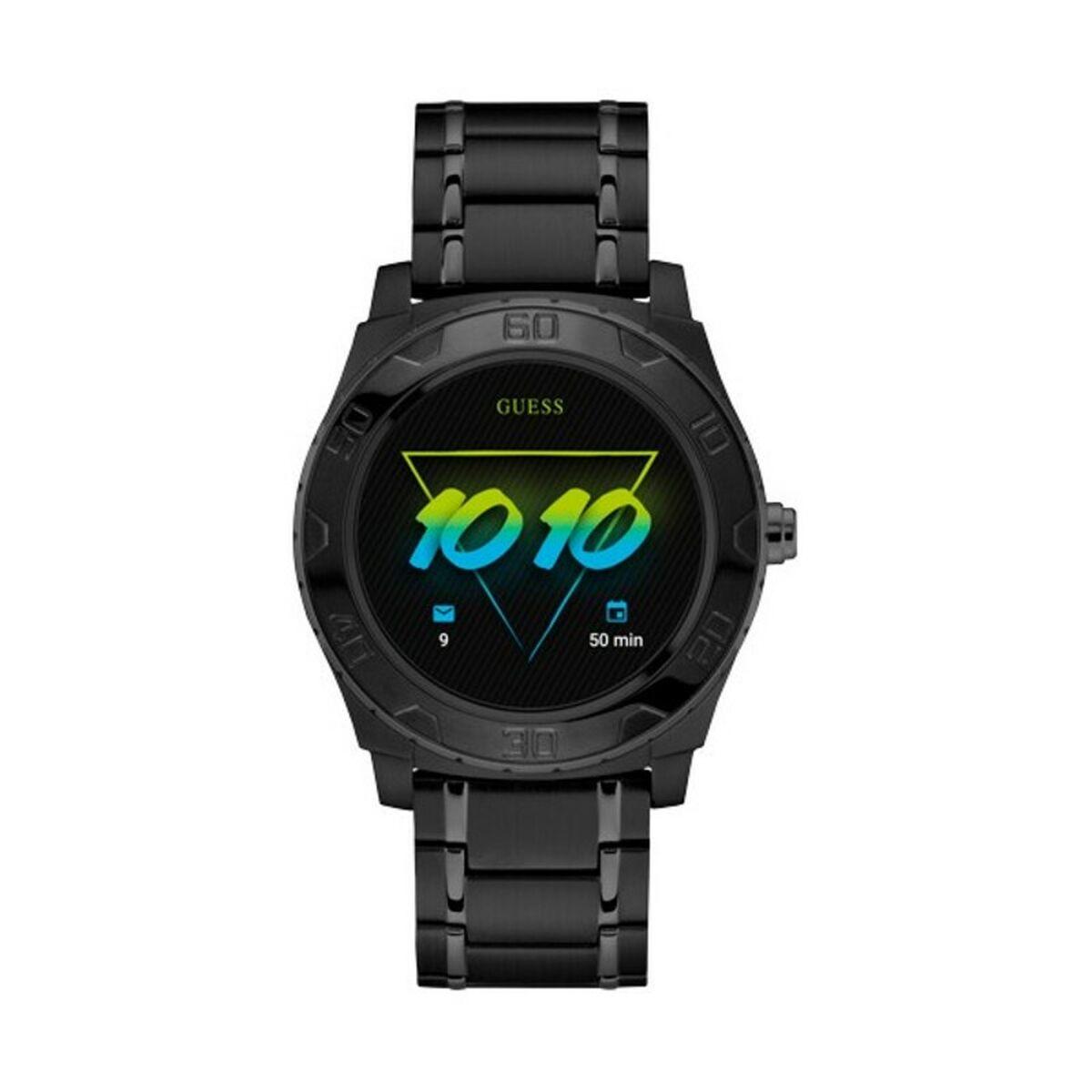Guess herreur C1001G5 - sort armbåndsur (Ø 44 mm)
