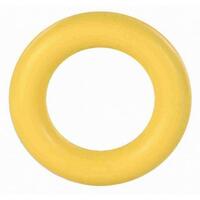 Legetøj til hunde Trixie Ring Gul Gummi Naturgummi