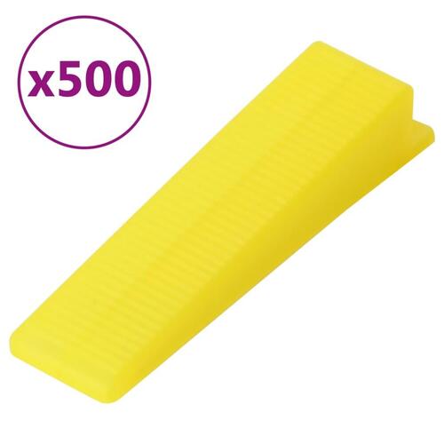 Nivelleringssystem til fliser 500 kiler 2500 klips 1,5 mm