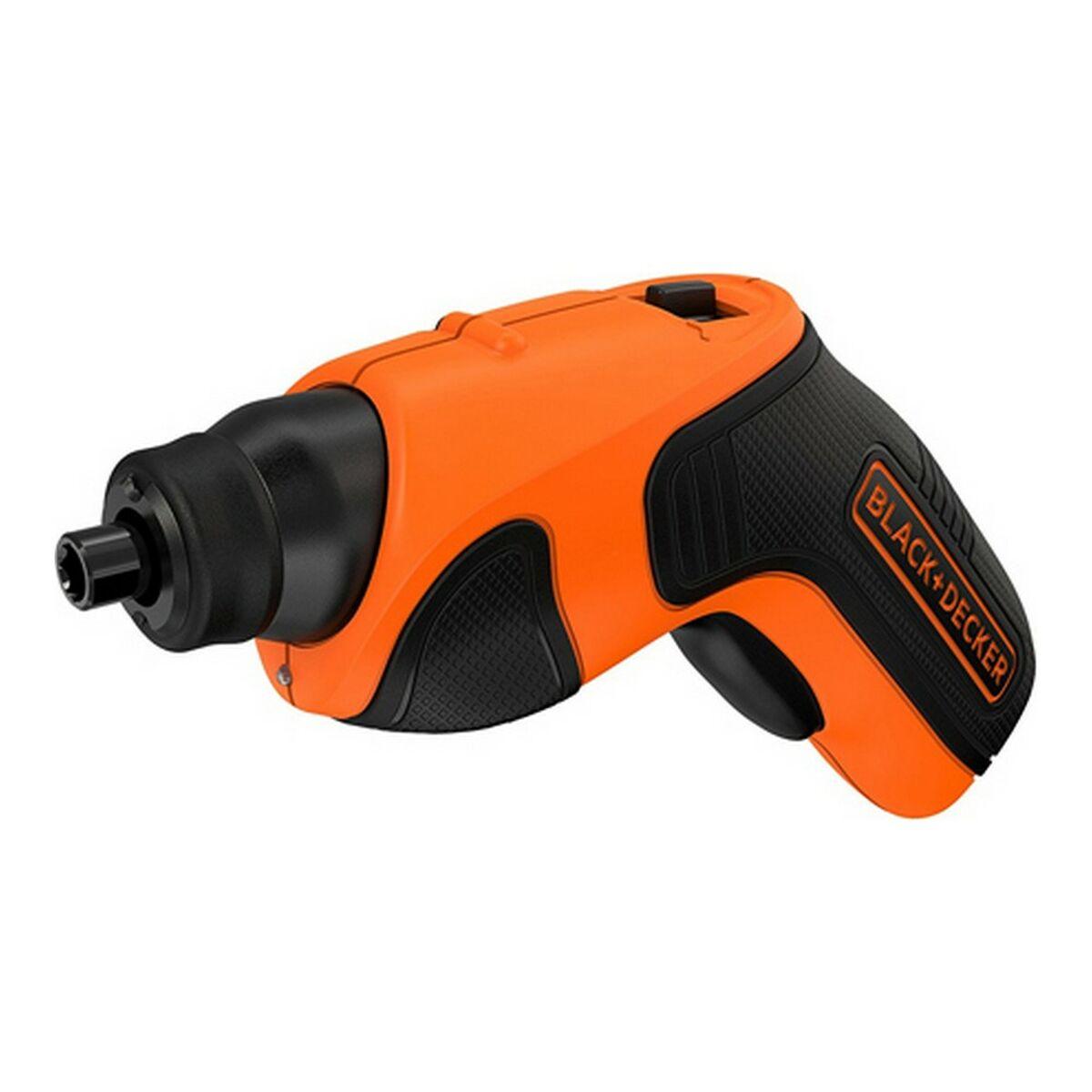Black & Decker CS3651LC skruetrækker 3,6 V - sort/orange billede