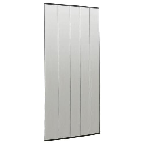 Insektgardin til dør 100x220 cm polyester sort