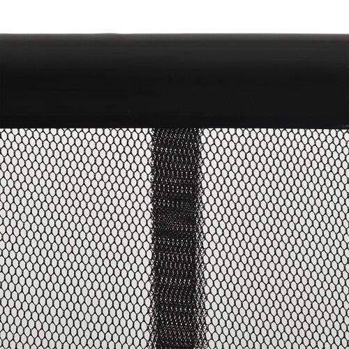 Insektgardin til dør 100x220 cm polyester sort
