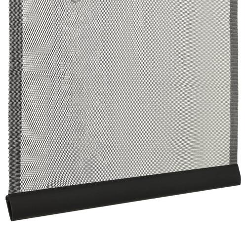 Insektgardin til dør 100x220 cm polyester sort
