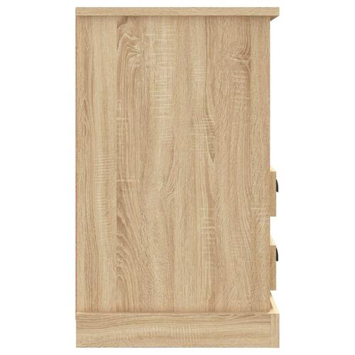 Sengeborde 2 stk. 43x36x60 cm sonoma-eg