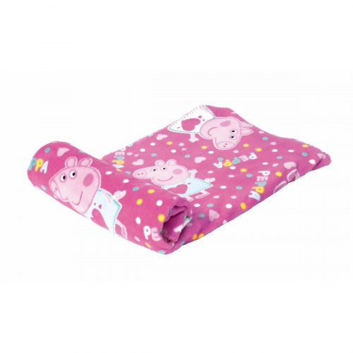 Peppa Pig tæppe Cosy Corner - pink, 95 × 150 cm