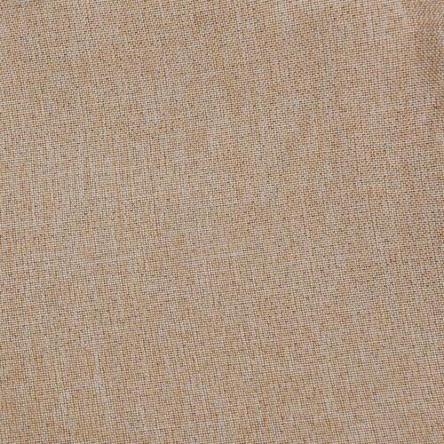 Lysdæmpende gardiner med kroge 2 stk. hør-look 140x175 cm beige