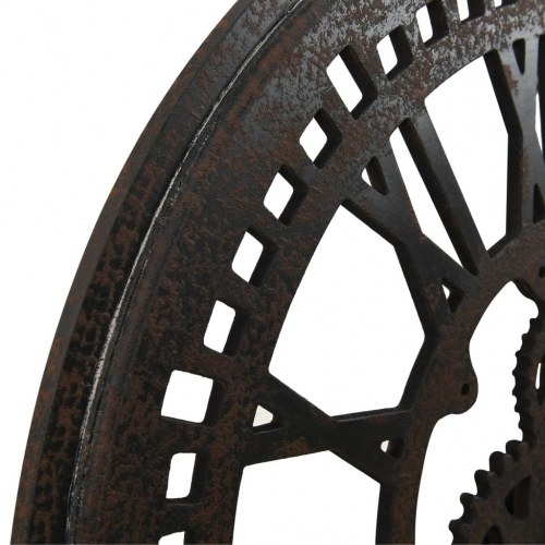Vægur 70 cm MDF sort