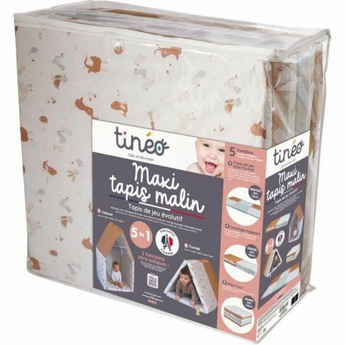 Aktivitetstæppe Tineo Little Farmer - 5 i 1 legetæppe (6 dele)