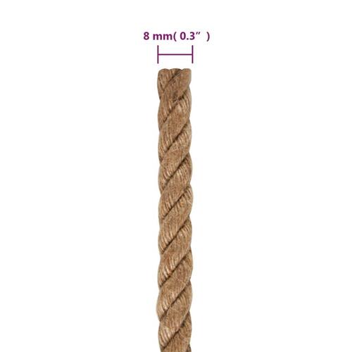 Jutereb 50 m langt 8 mm tykt