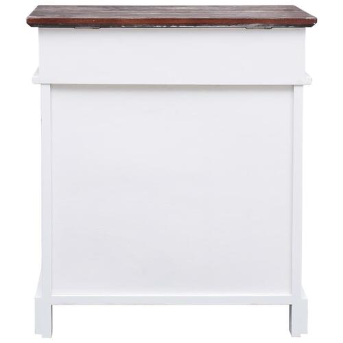 Skoskab 50 x 28 x 58 cm kejsertræ brun