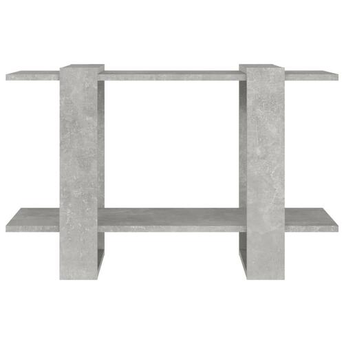 Bogreol/rumdeler 80x30x51 cm betongrå