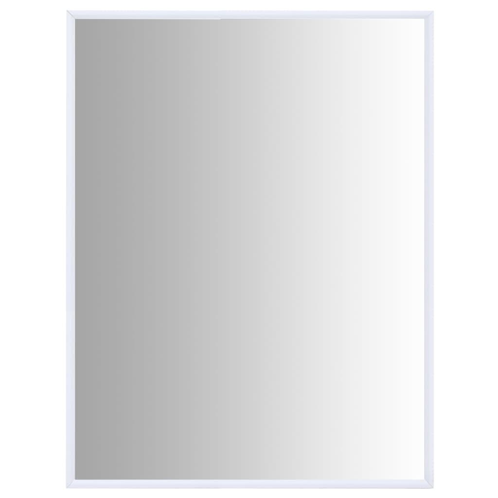 Spejl 80x60 cm hvid