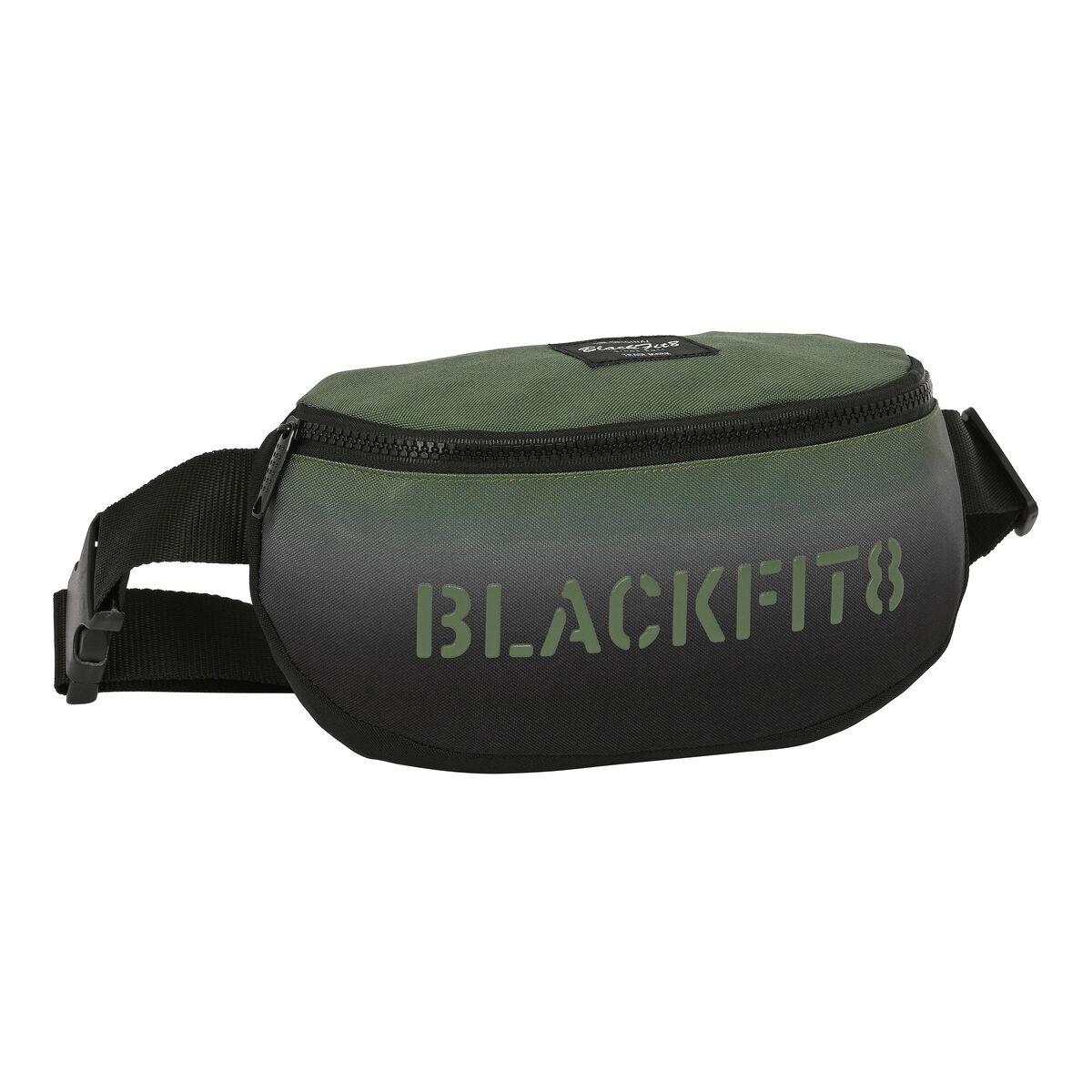 BlackFit8 Gradient bæltetaske - sort/militærgrøn 23 × 14 × 9 cm billede