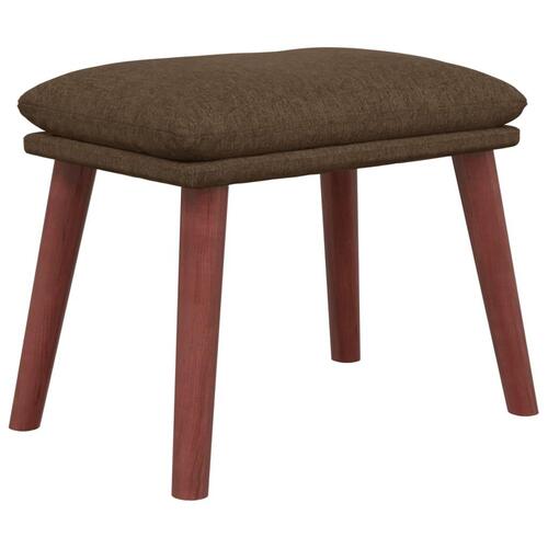 Fodskammel 45x29,5x35 cm stof brun