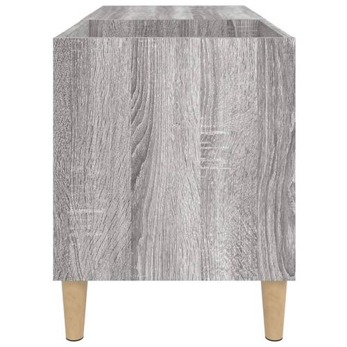 Vinylskab 84,5x38x48 cm konstrueret træ grå sonoma-eg