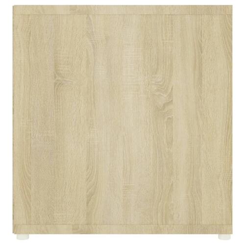 Tv-skabe 2 stk. 107x35x37 cm konstrueret træ sonoma-eg