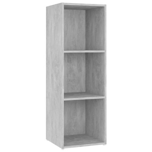 Tv-skabe 2 stk. 107x35x37 cm spånplade betongrå