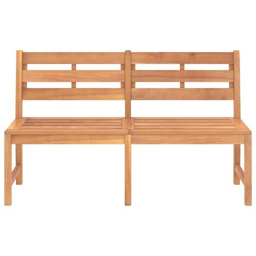 Havebænk 150 cm massivt teaktræ