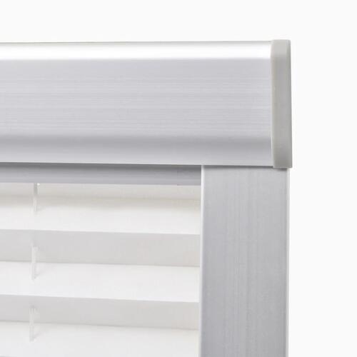 Plisségardin S08/608 hvid