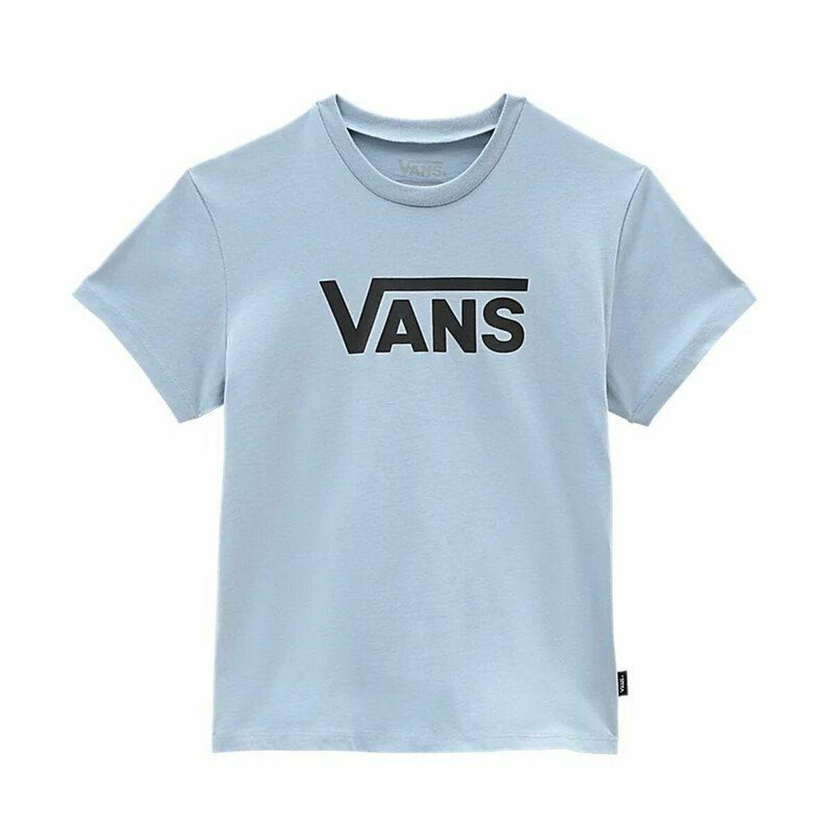 Børne Kortærmet T-shirt Vans Flying V Crew Blå M