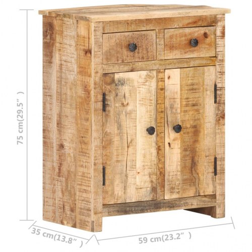 Skænk 59x35x75 cm ru mangotræ