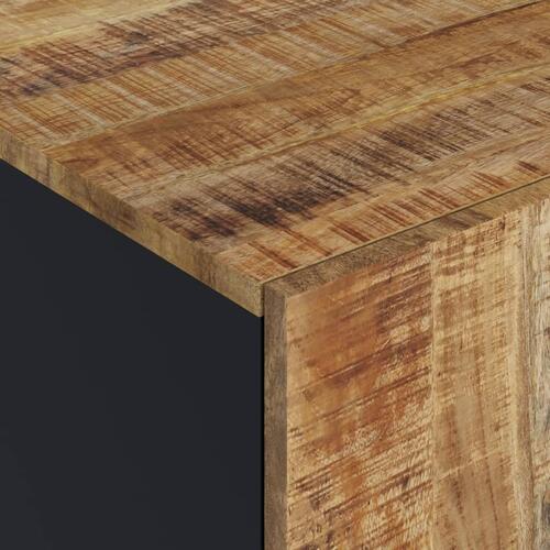 Sofabord 100x54x40 cm massivt mangotræ og konstrueret træ