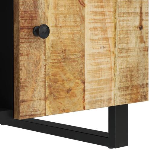 Sofabord 100x54x40 cm massivt mangotræ og konstrueret træ