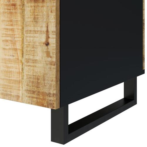 Sofabord 100x54x40 cm massivt mangotræ og konstrueret træ