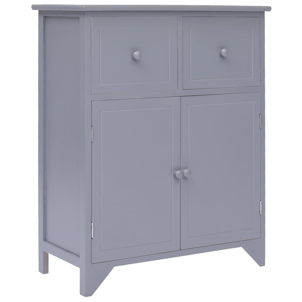 Skab 60x30x75 cm kejsertræ grå