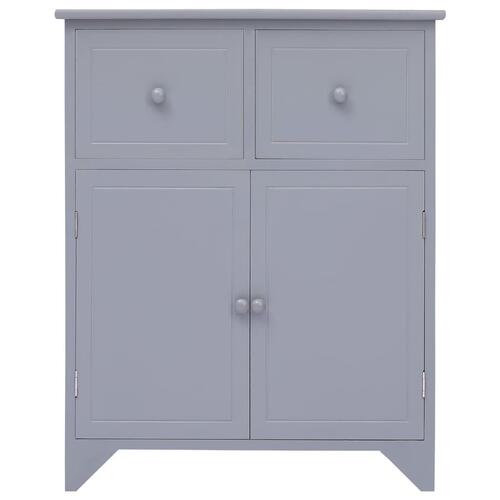 Skab 60x30x75 cm kejsertræ grå