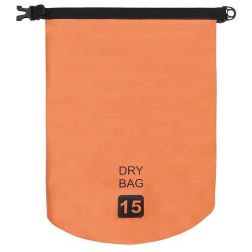 Tørpose 15 l PVC orange