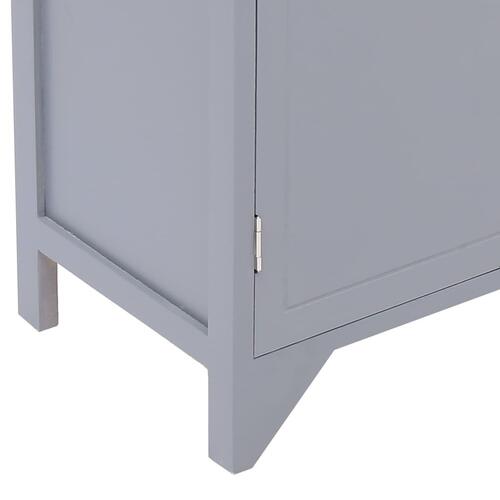Skab 60x30x75 cm kejsertræ grå