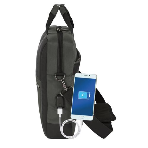 Laptop- & tablettaske Safta +tablet+usb safta safta business Grå 41 x 33 x 9 cm