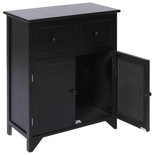 Skab 60x30x75 cm kejsertræ sort
