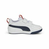 Sportssko til børn Puma Multiflex Hvid 30