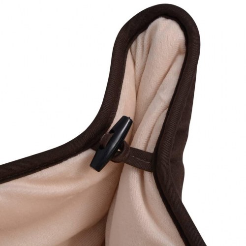 Hundeseng 65x100 cm brun