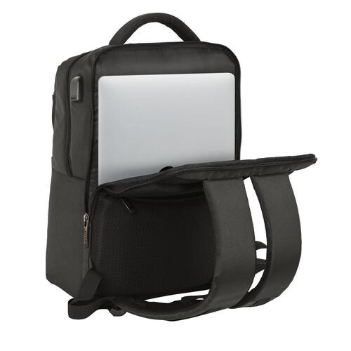 Laptop rygsæk Safta Business 15,6'' Grå (31 x 44 x 13 cm)