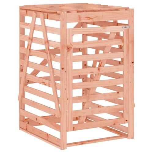 Skraldespandsskjuler 84x90x128,5 cm massivt douglasgran